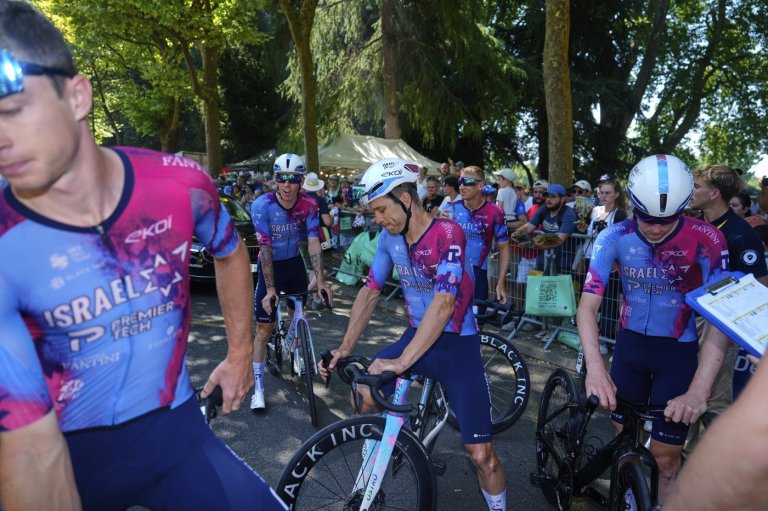 Beleaguered Israel-Premier Tech cycling team to rebrand in wake of recent protests | iNFOnews.ca