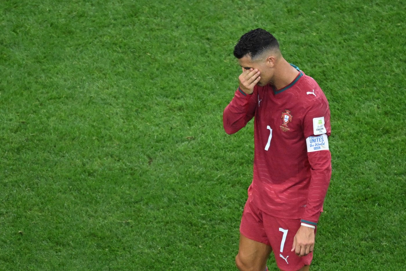 A stoic Cristiano Ronaldo exits last World Cup with 'clear conscience' after Portugal loses to Spain | iNFOnews.ca
