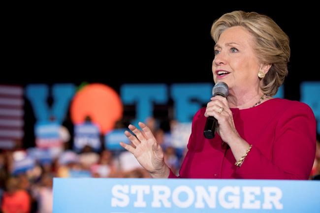 With Trump on ropes, Clinton looks to new target of winning power in Congress | iNFOnews.ca CP1582390415