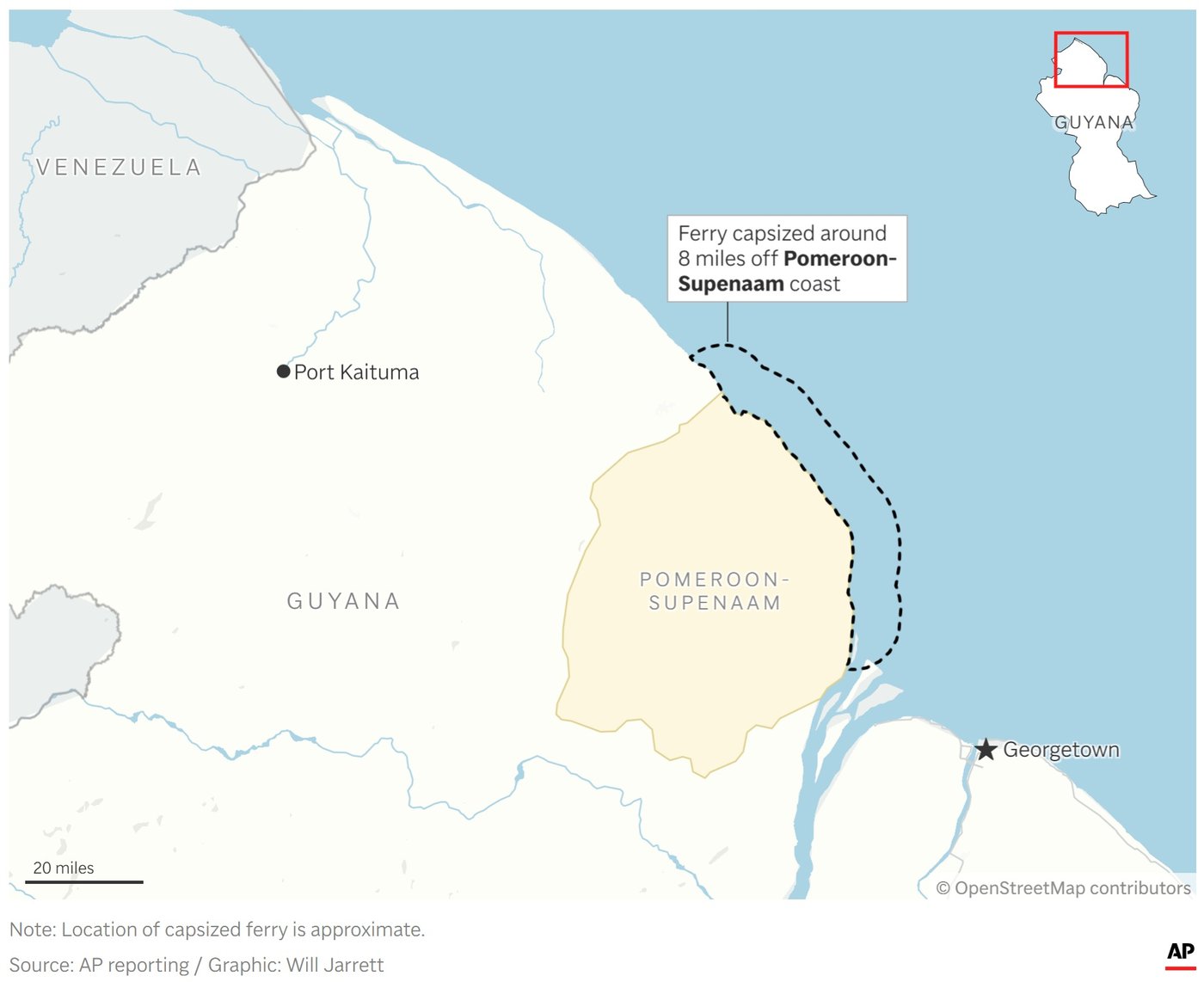 Guyana says capsized ferry had 179 people aboard as survivor describes a chaotic sinking | iNFOnews.ca Guyana says capsized ferry had 179 people aboard as survivor describes a chaotic sinking | iNFOnews.ca