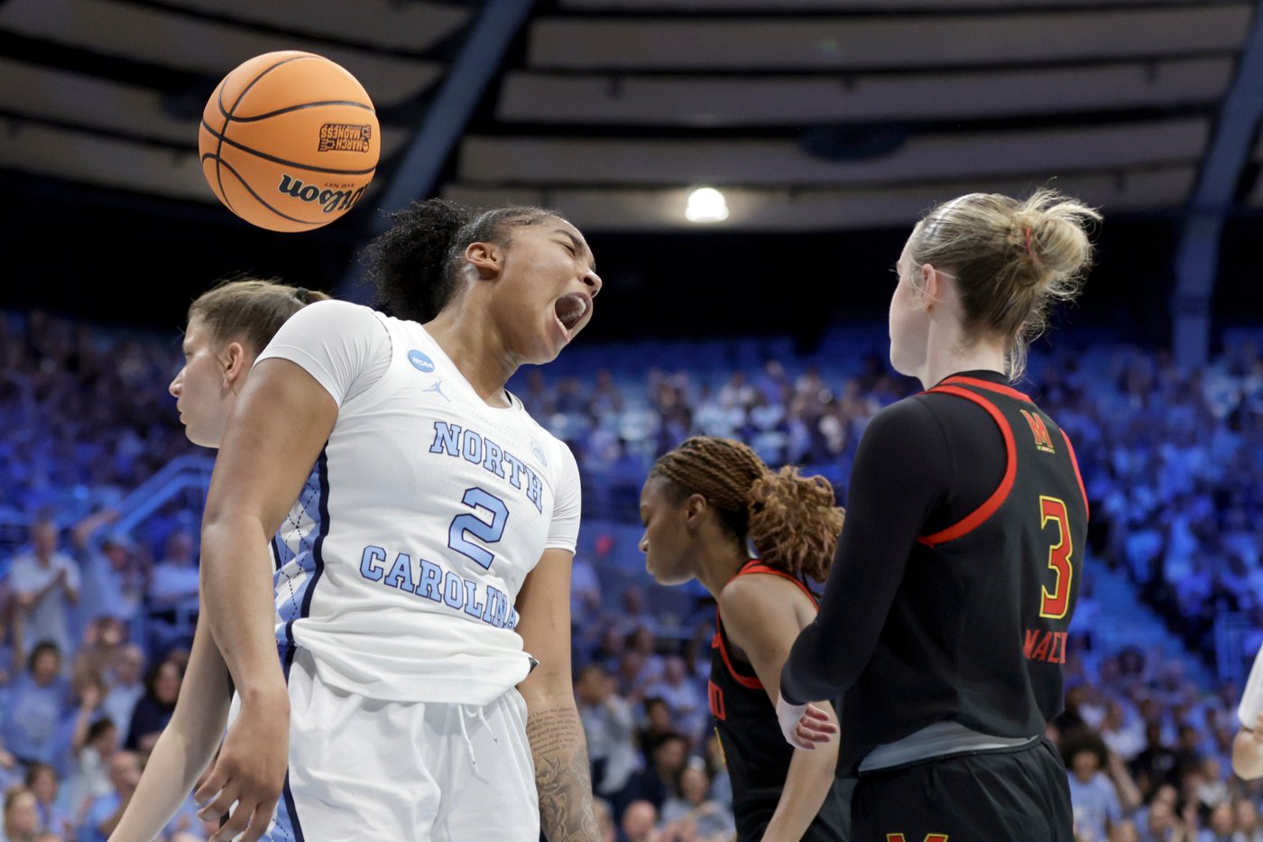 North Carolina advances to 2nd straight women's Sweet 16 with 74-66 win over Maryland | iNFOnews.ca
