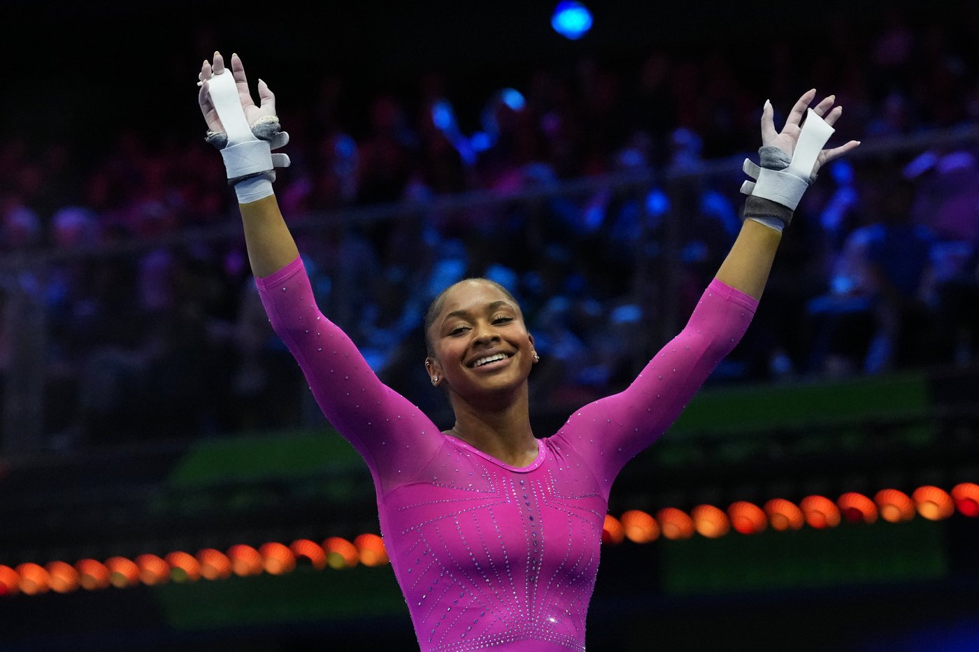 Newly minted all-around champ Skye Blakely adds two more medals at world gymnastics championships | iNFOnews.ca