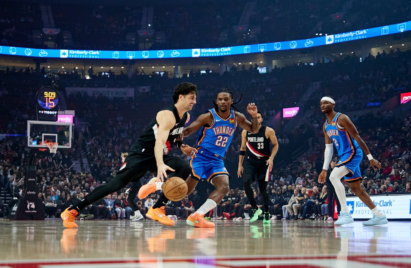 Avdija and Trail Blazers rally from 22 down to hand Thunder their first loss, 121-119 | iNFOnews.ca