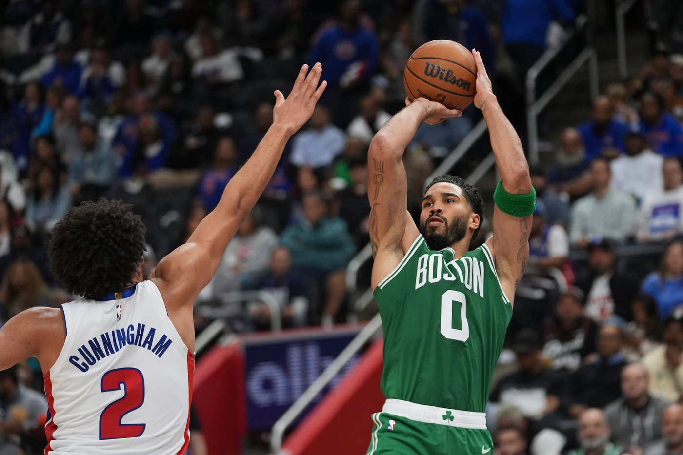 NBA season tips off with Pistons rallying to beat Celtics 121-113, spoiling Paul George's debut | iNFOnews.ca NBA season tips off with Pistons rallying to beat Celtics 121-113, spoiling Paul George's debut | iNFOnews.ca