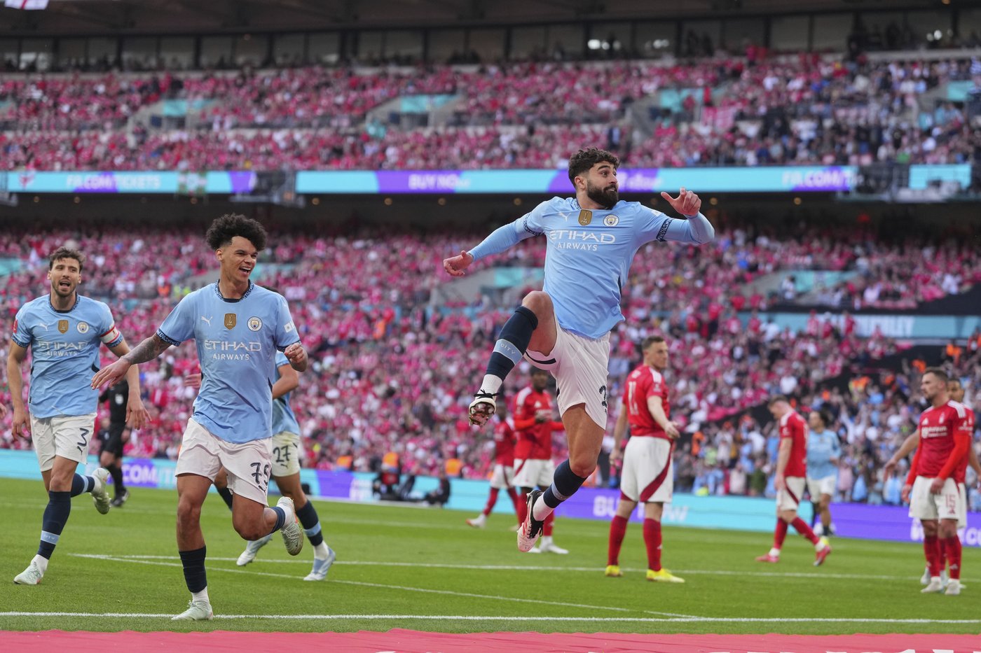 Man City beats Forest 2-0 to reach FA Cup final and keep trophy hopes alive | iNFOnews.ca Man City beats Forest 2-0 to reach FA Cup final and keep trophy hopes alive | iNFOnews.ca