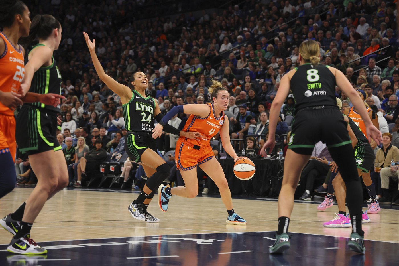 Lynx top Sun 77-70 in Game 2 to even WNBA semifinals behind Collier's supporting cast | iNFOnews.ca