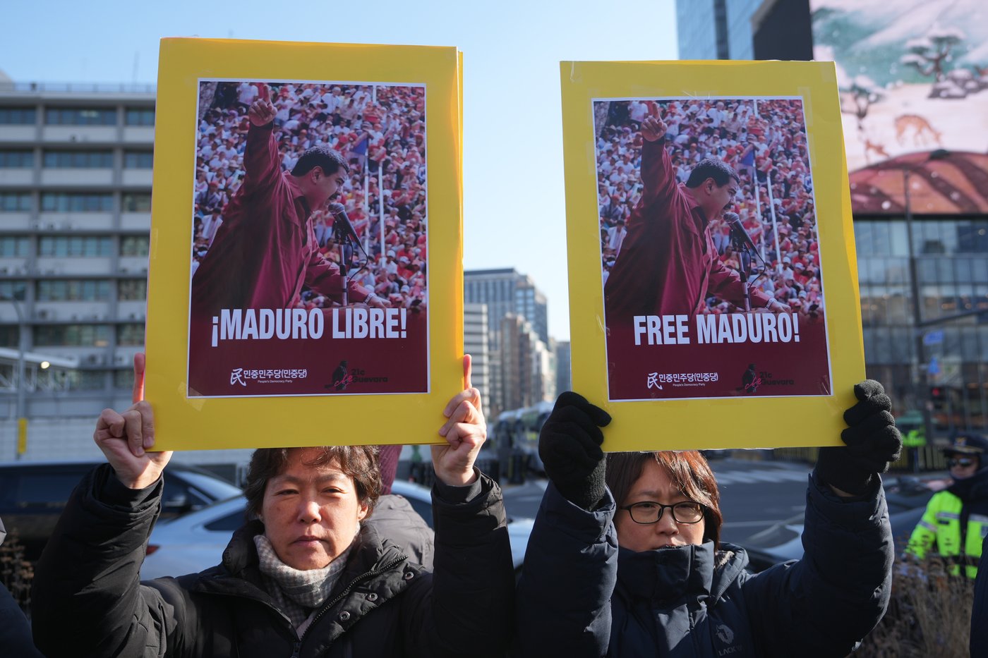 Photos show people reacting to the US capture of Venezuelan President Nicolas Maduro | iNFOnews.ca