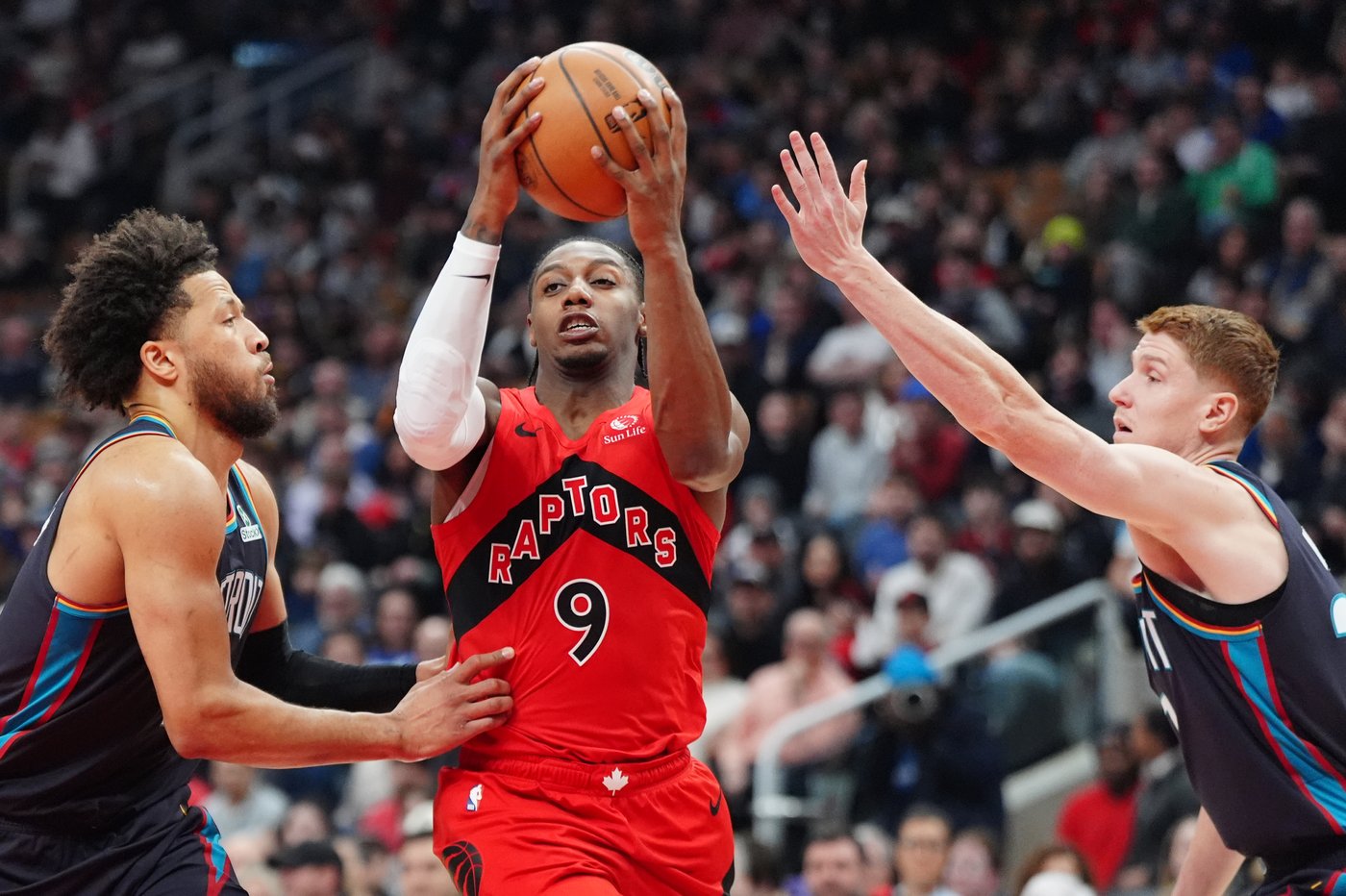 Ingram's 34 points power Raptors past Pistons 119-108; Barnes reaches 100 blocks | iNFOnews.ca Ingram's 34 points power Raptors past Pistons 119-108; Barnes reaches 100 blocks | iNFOnews.ca