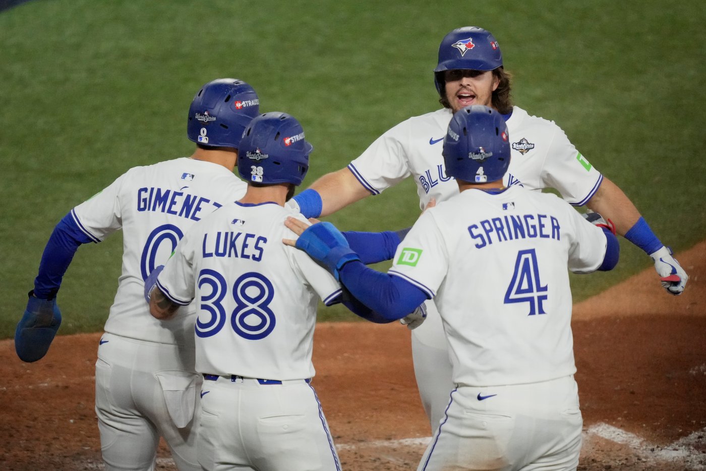 Blue Jays' Addison Barger hits the first pinch-hit grand slam in World Series history | iNFOnews.ca Blue Jays' Addison Barger hits the first pinch-hit grand slam in World Series history | iNFOnews.ca