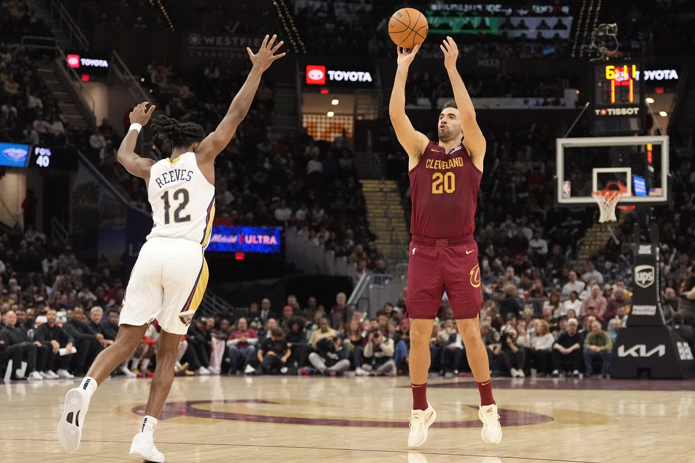 Cavs never trail in 128-100 rout of Pelicans | iNFOnews.ca Cavs never trail in 128-100 rout of Pelicans | iNFOnews.ca