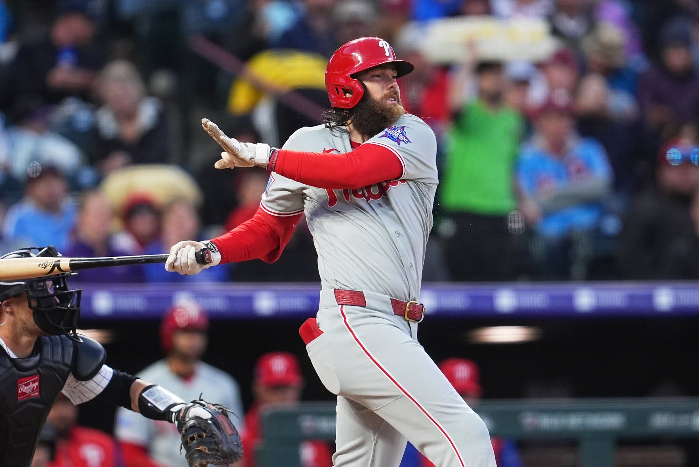 Luzardo fans 11, Turner hits go-ahead RBI double as Phillies edge Rockies 2-1 | iNFOnews.ca