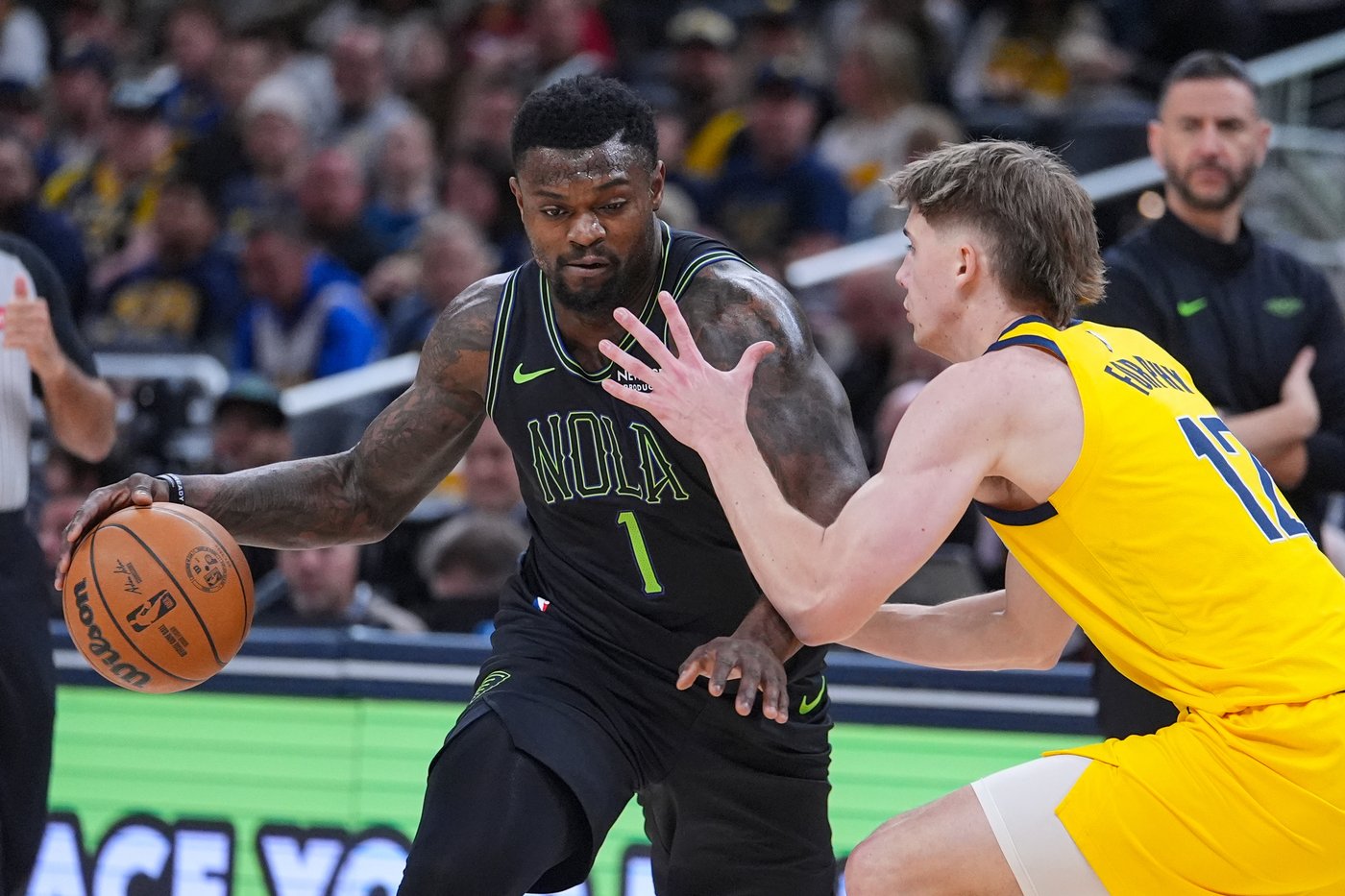 Huff's career-high 29 points power Pacers to a 127-119 win over the Pelicans | iNFOnews.ca Huff's career-high 29 points power Pacers to a 127-119 win over the Pelicans | iNFOnews.ca