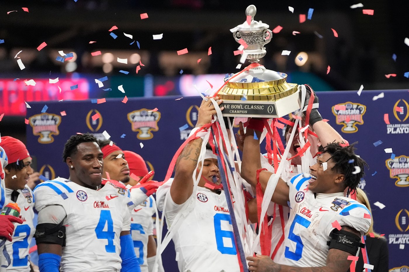 Chambliss, Carneiro lift Mississippi past Georgia 39-34 in Sugar Bowl and into CFP semifinals | iNFOnews.ca