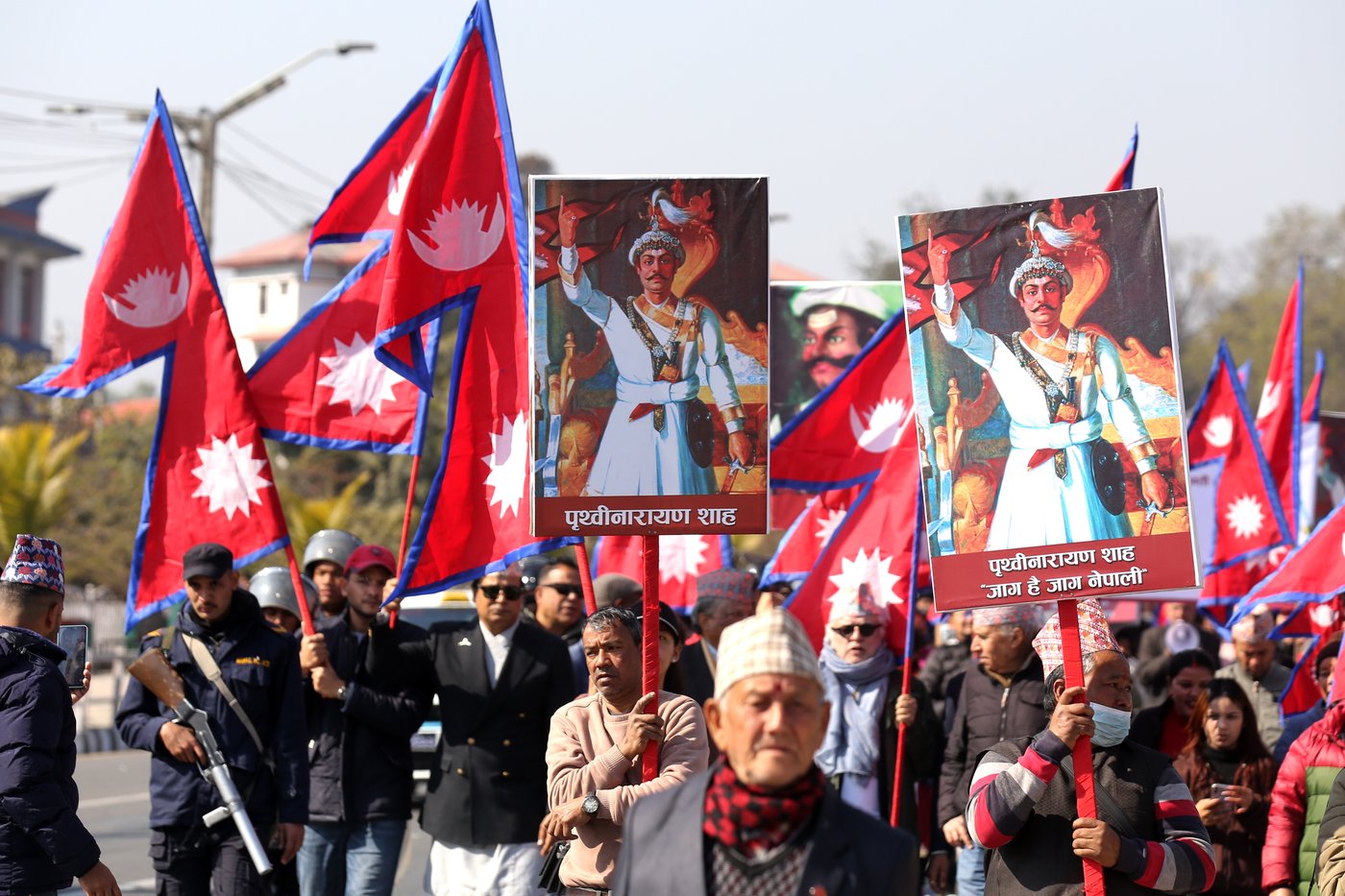Nepalese royalists demand monarchy restoration ahead of March elections | iNFOnews.ca