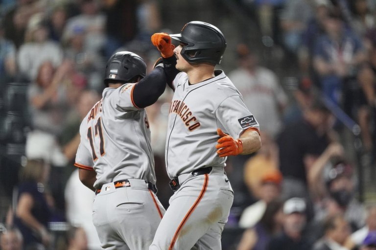Chapman homers twice after appealing suspension to help the Giants beat the Rockies | iNFOnews.ca
