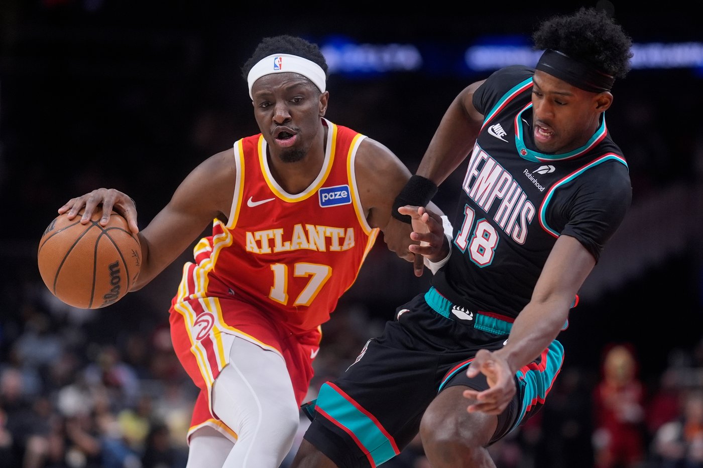 Hawks get double-digit scoring from 8 players and beat Grizzlies 146-107 | iNFOnews.ca