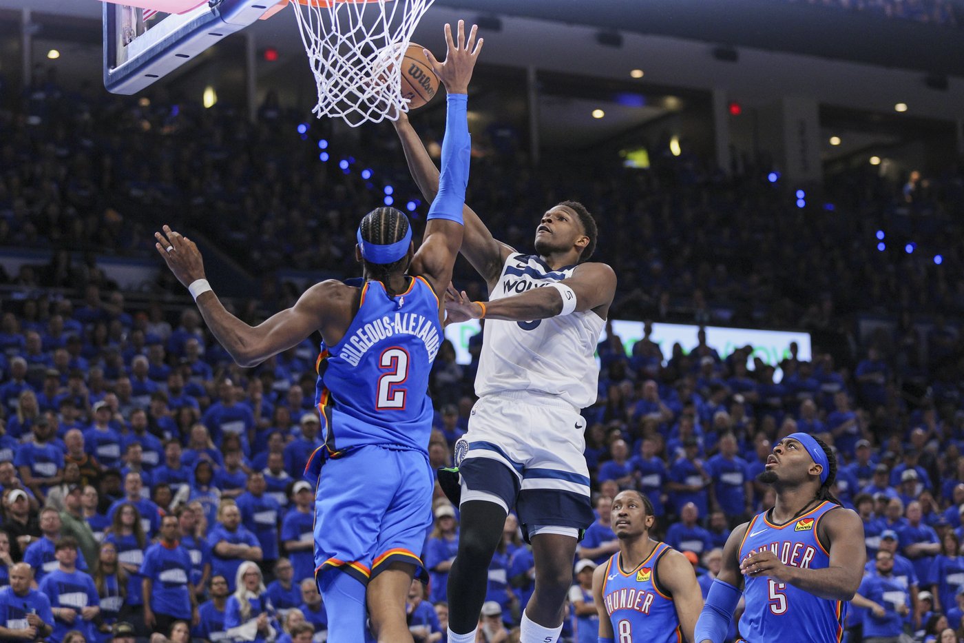 Timberwolves come home in a big hole dug by the relentless Thunder and their poise, precision | iNFOnews.ca