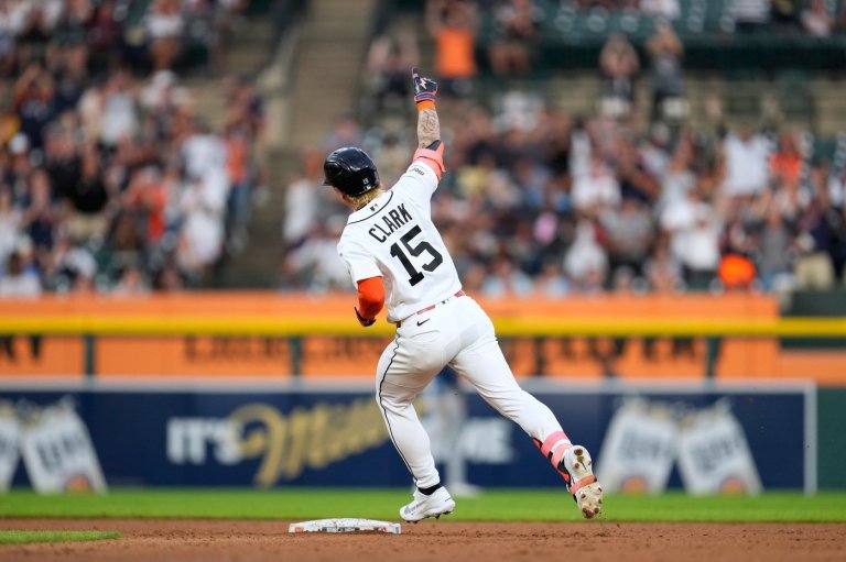 Max Clark, pitching staff help Tigers end six-game losing streak with 4-1 win over Rays | iNFOnews.ca