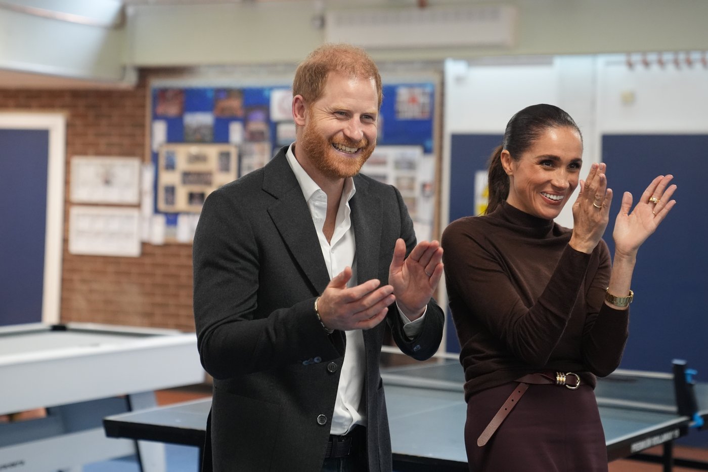 Prince Harry and Meghan cheered as they make first joint appearances since returning to UK | iNFOnews.ca