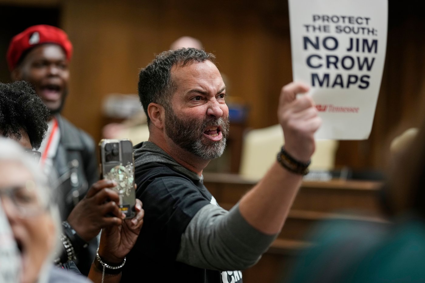 Demonstrators rally in Tennessee and Alabama against redistricting efforts, in photos | iNFOnews.ca