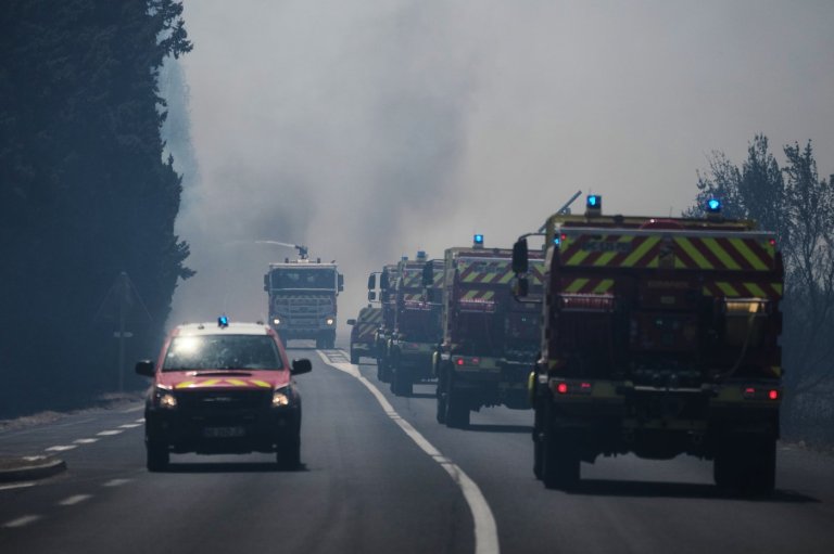 Wildfire bars fans from Tour de France segment as parts of Europe sizzle again under extreme heat | iNFOnews.ca