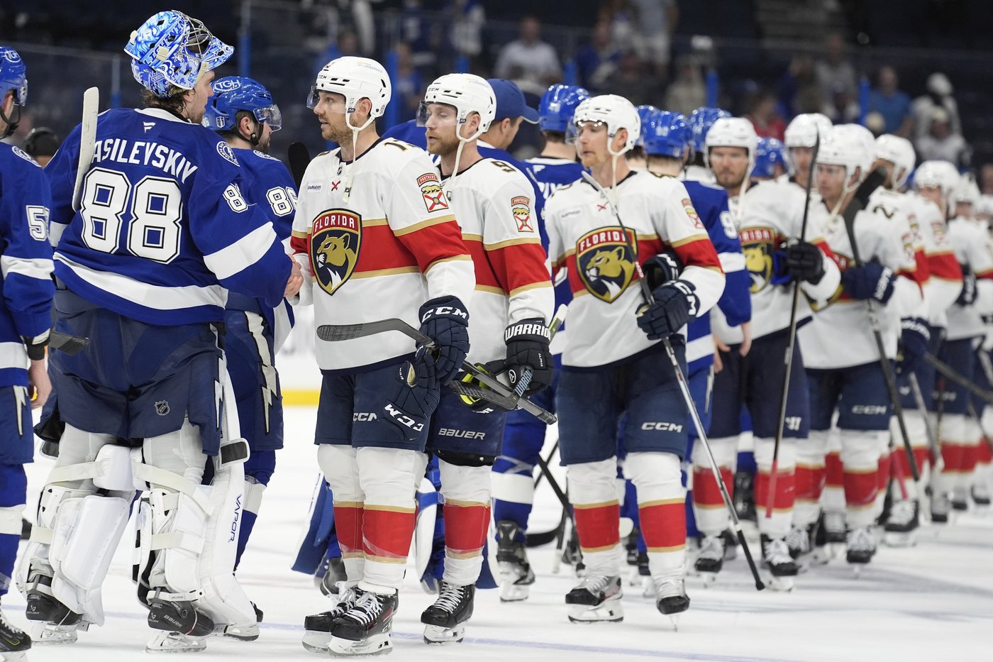 The Panthers had to learn how to win. The Lightning helped show them the way | iNFOnews.ca