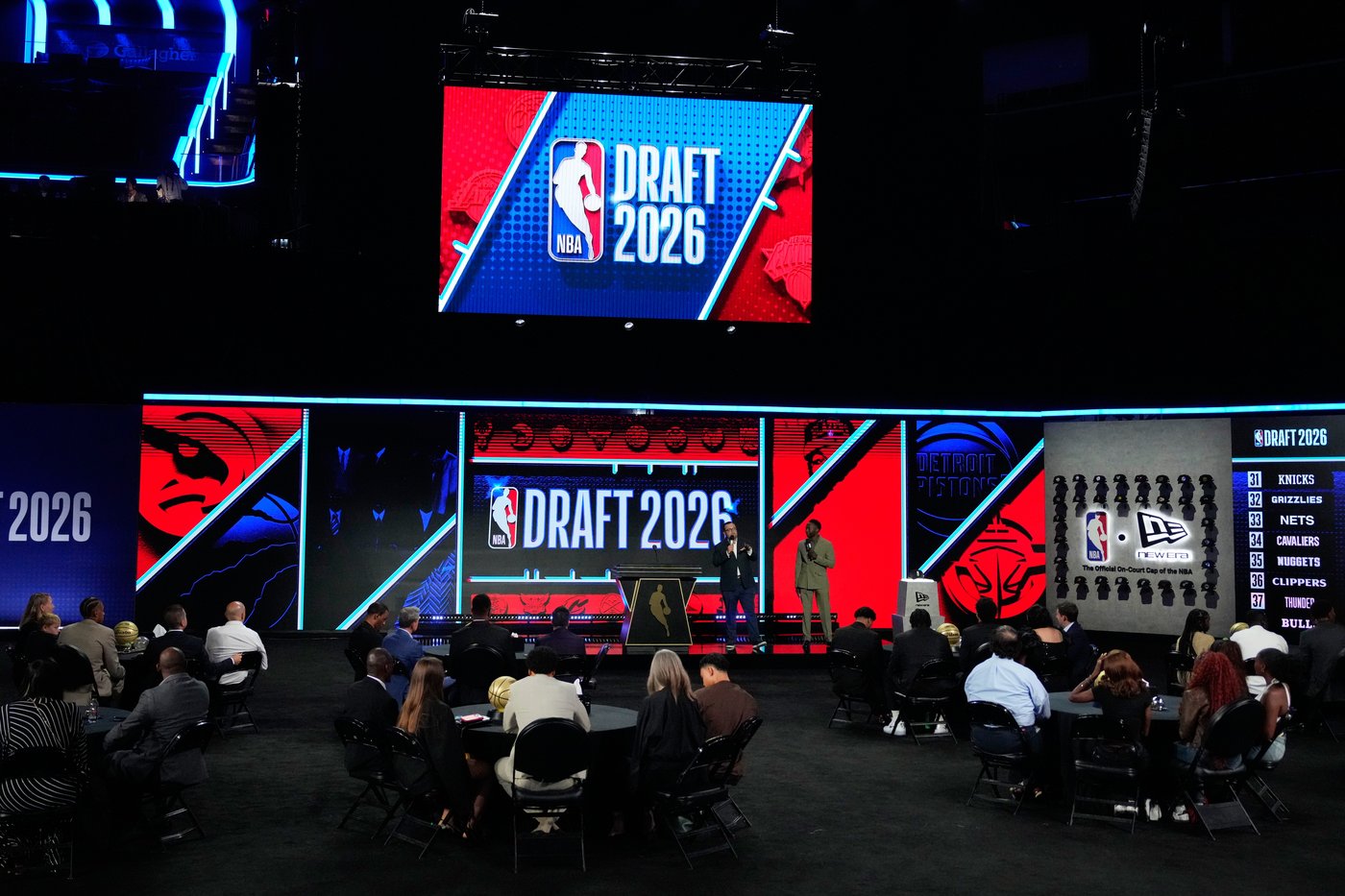 A dizzying NBA draft wraps up with flurry of trades swapping spots and players | iNFOnews.ca