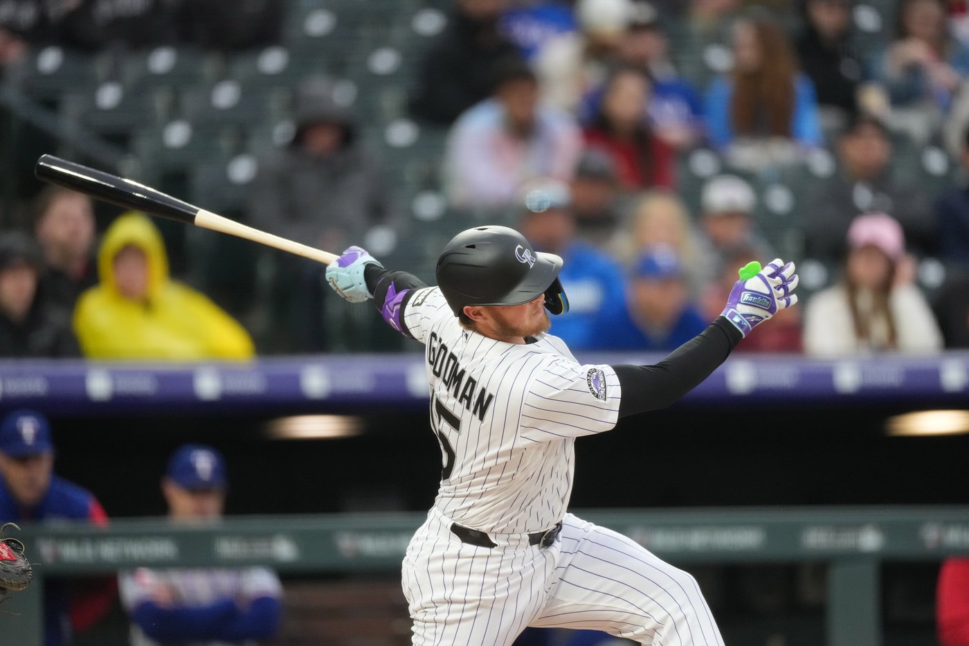 Rocker's strong outing, Nimmo's homer, lift Rangers over Rockies, 10-0 | iNFOnews.ca Rocker's strong outing, Nimmo's homer, lift Rangers over Rockies, 10-0 | iNFOnews.ca