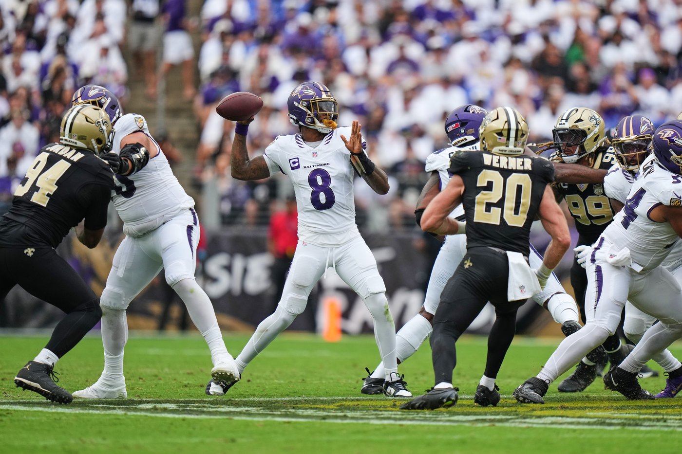 Tyler Shough and the Saints produce two big drives at the end to topple the Ravens 24-17 | iNFOnews.ca Tyler Shough and the Saints produce two big drives at the end to topple the Ravens 24-17 | iNFOnews.ca