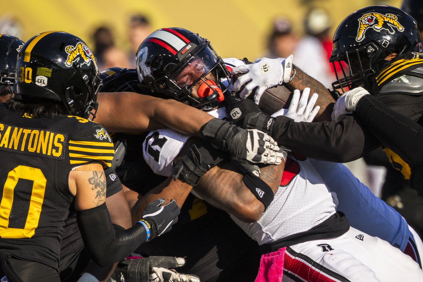 Tre Ford, Marc Liegghio lead Hamilton Tiger-Cats to 35-22 win over Ottawa Redblacks | iNFOnews.ca