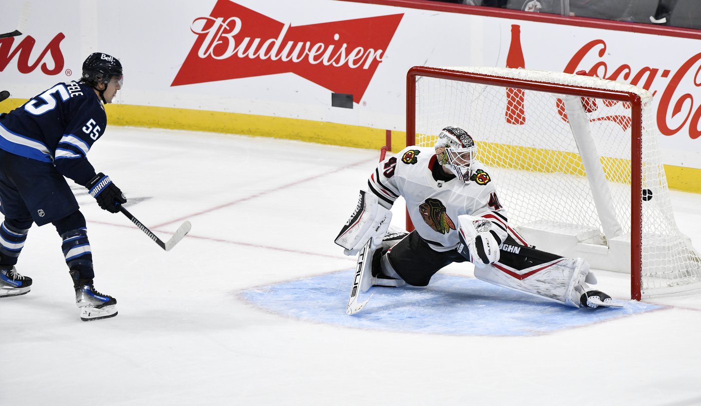 Scheifele scores late in third, adds OT winner to give Jets a 2-1 win over Blackhawks | iNFOnews.ca