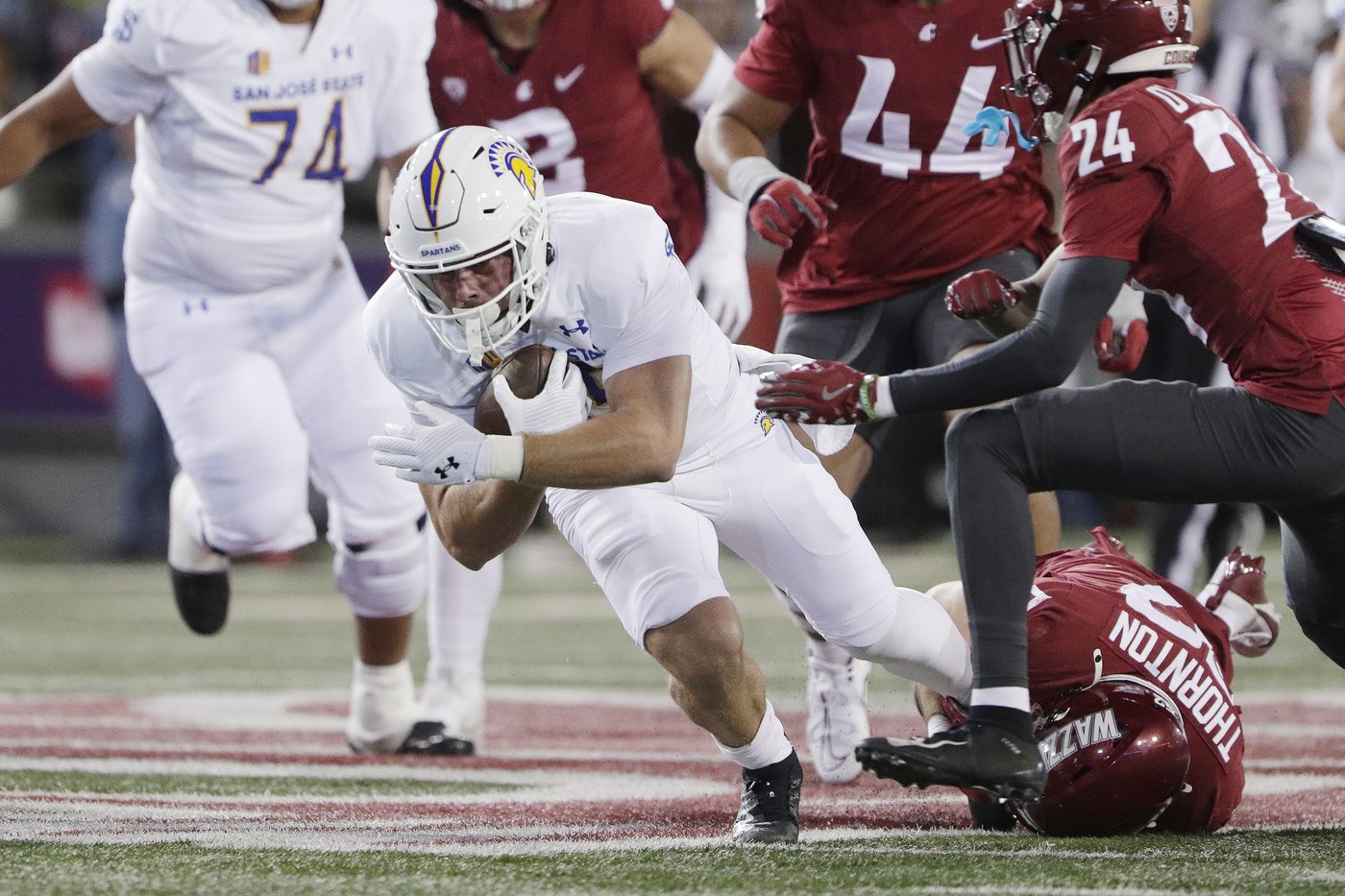 Dylan Paine, John Mateer rally Washington State to wild 54-52 victory over San Jose State in 2OT | iNFOnews.ca