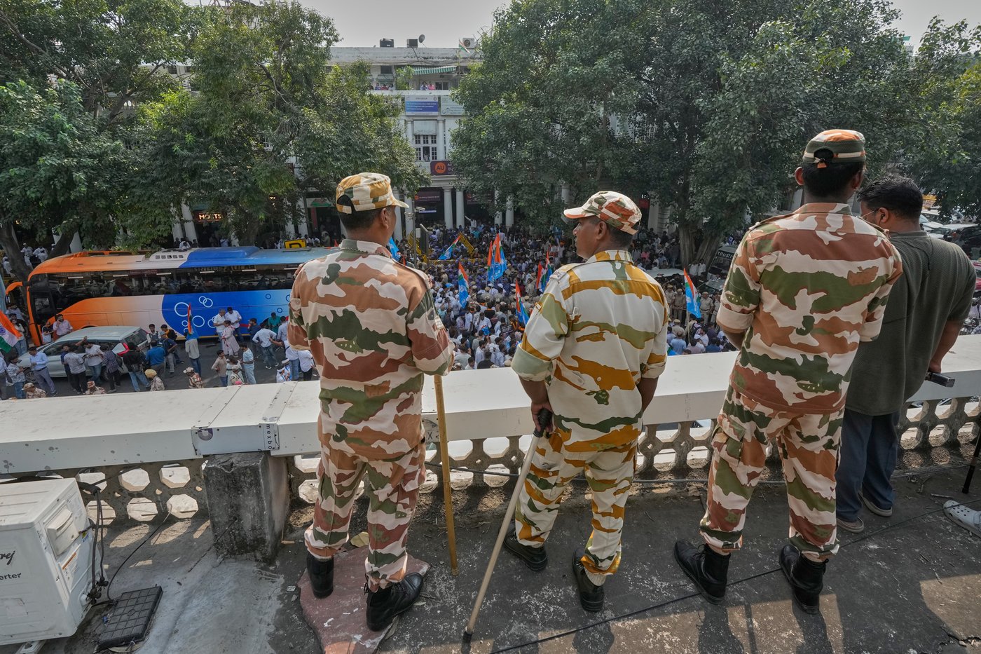 India steps up security ahead of a major protest in New Delhi over voter lists | iNFOnews.ca