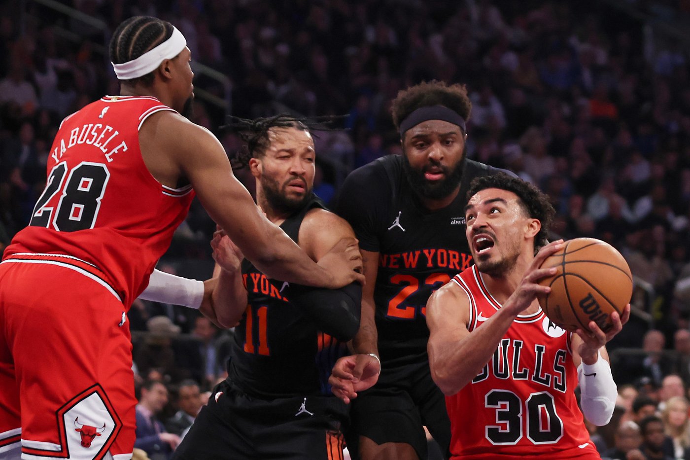 Knicks rout Bulls 136-96 in a game they led by 47 points | iNFOnews.ca Knicks rout Bulls 136-96 in a game they led by 47 points | iNFOnews.ca