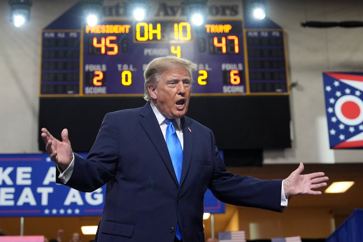 Trump defends data centers in Ohio as he rallies to boost Jon Husted in a tight Senate race | iNFOnews.ca