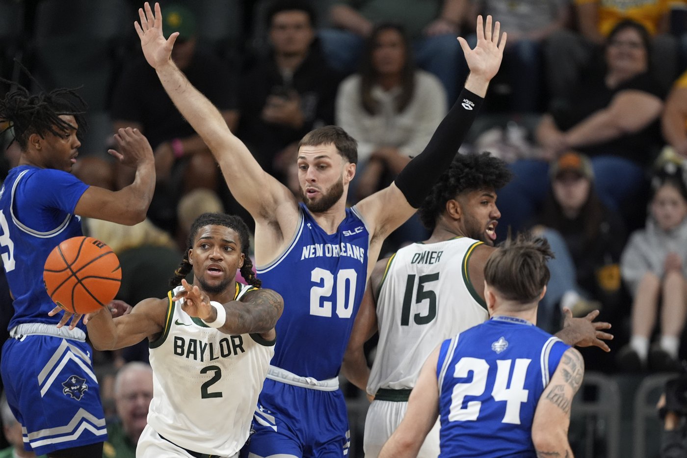 No. 17 Baylor has another home blowout as Nunn scores 23 in 91-60 win over New Orleans | iNFOnews.ca No. 17 Baylor has another home blowout as Nunn scores 23 in 91-60 win over New Orleans | iNFOnews.ca