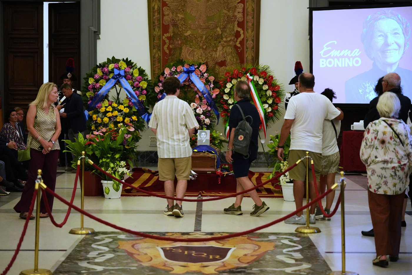 Mourners in Rome pay last respects to Italian activist Emma Bonino | iNFOnews.ca