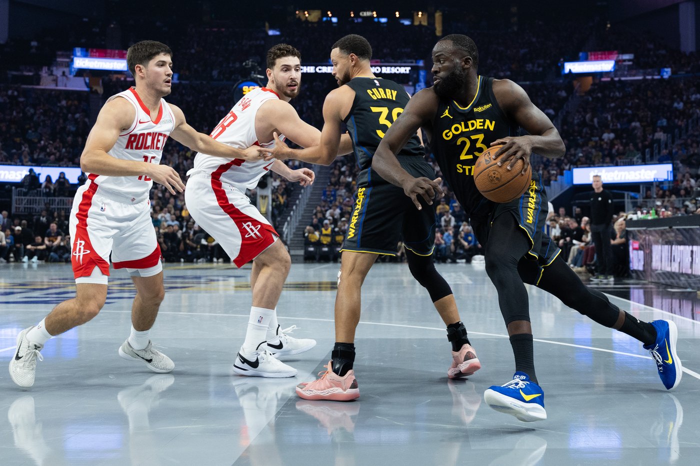 Reed Sheppard scores career-high 31 points as Rockets rally in 2nd half to beat Warriors 104-100 | iNFOnews.ca Reed Sheppard scores career-high 31 points as Rockets rally in 2nd half to beat Warriors 104-100 | iNFOnews.ca