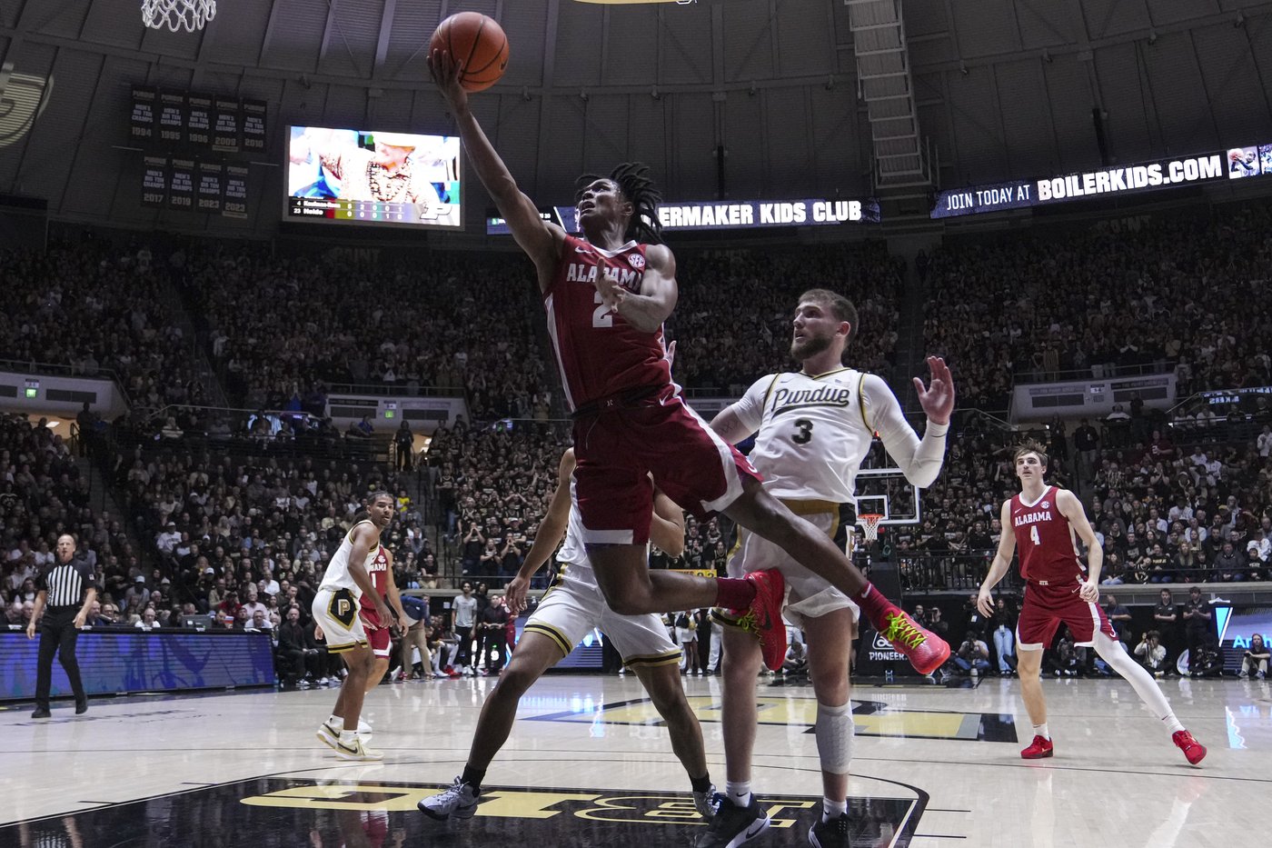 Trey Kaufman-Renn scores 26 points to lead No. 13 Purdue past No. 2 Alabama 87-78 | iNFOnews.ca