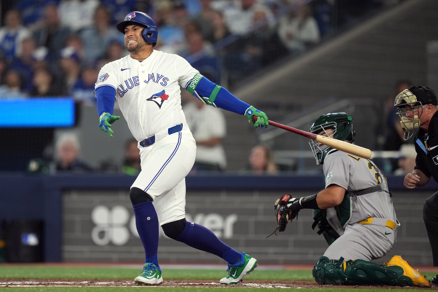 Photo Gallery: Jays open the season with walkoff win over A's | iNFOnews.ca