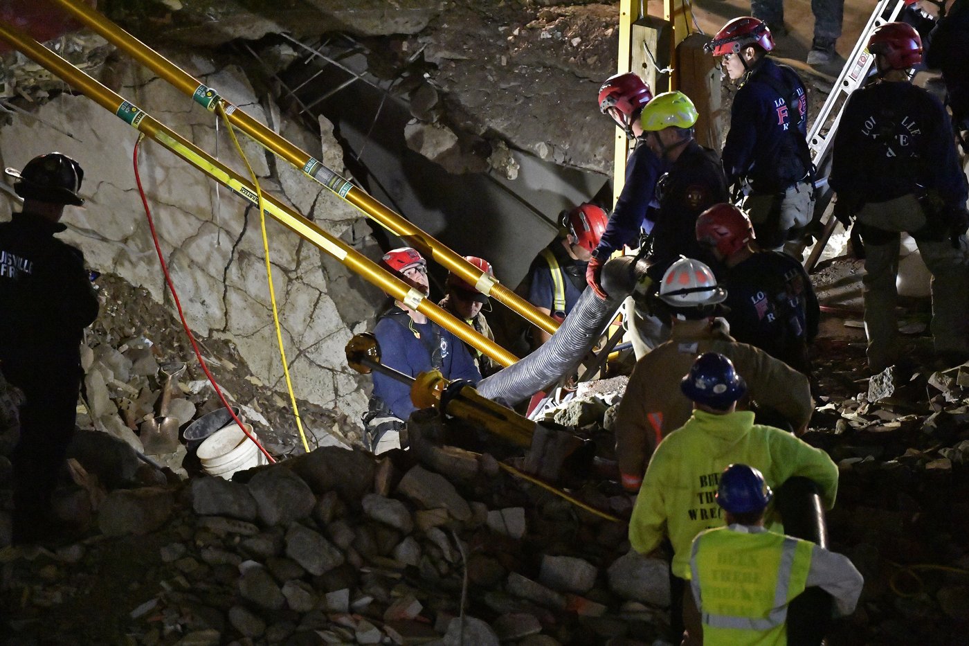Worker rescued from rubble after construction accident in Kentucky | iNFOnews.ca