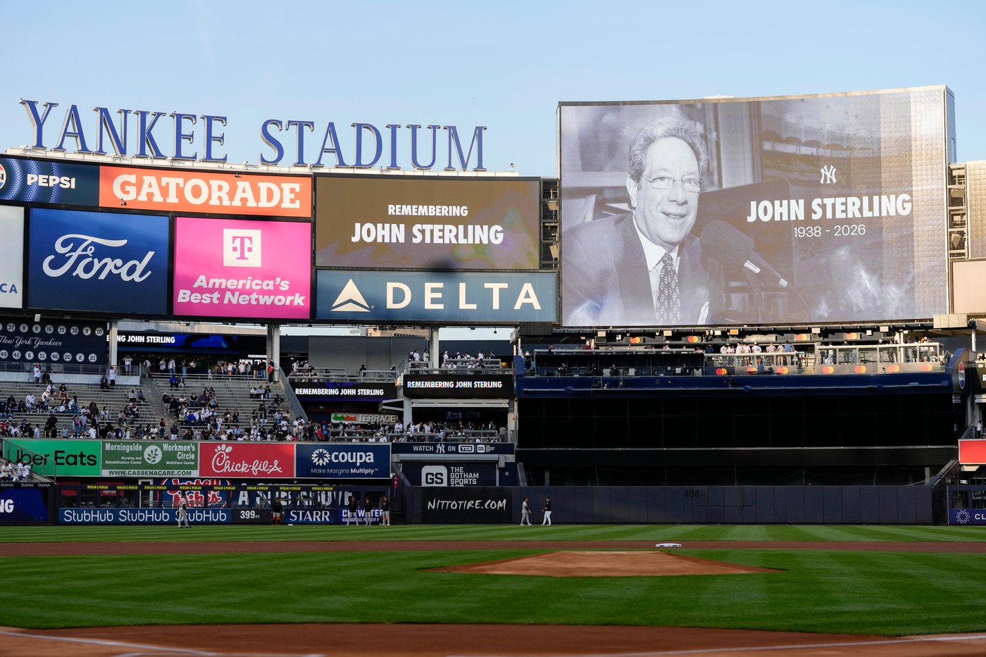 Judge wants new Bronx tradition: Sterling's voice booming “Theee Yankees win!" before Sinatra song | iNFOnews.ca Judge wants new Bronx tradition: Sterling's voice booming “Theee Yankees win!" before Sinatra song | iNFOnews.ca