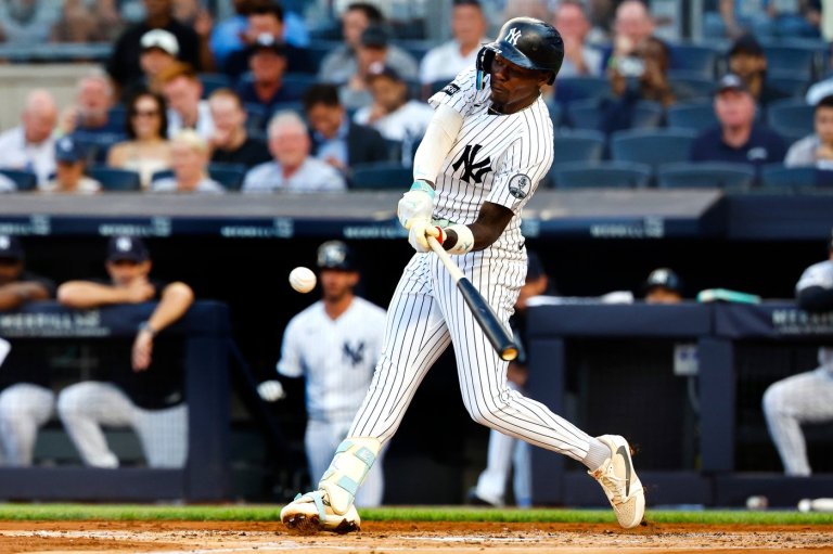 Jazz Chisholm Jr. homers twice and drives in 5 as Yankees sink Pirates 8-5 after benches clear | iNFOnews.ca