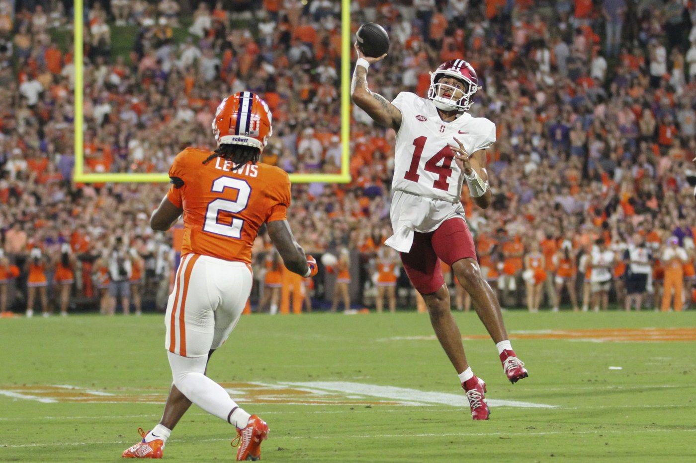 No. 17 Clemson wears down Stanford with Klubnik's 5 TDs and defense's 3 takeaways in 40-14 win | iNFOnews.ca No. 17 Clemson wears down Stanford with Klubnik's 5 TDs and defense's 3 takeaways in 40-14 win | iNFOnews.ca