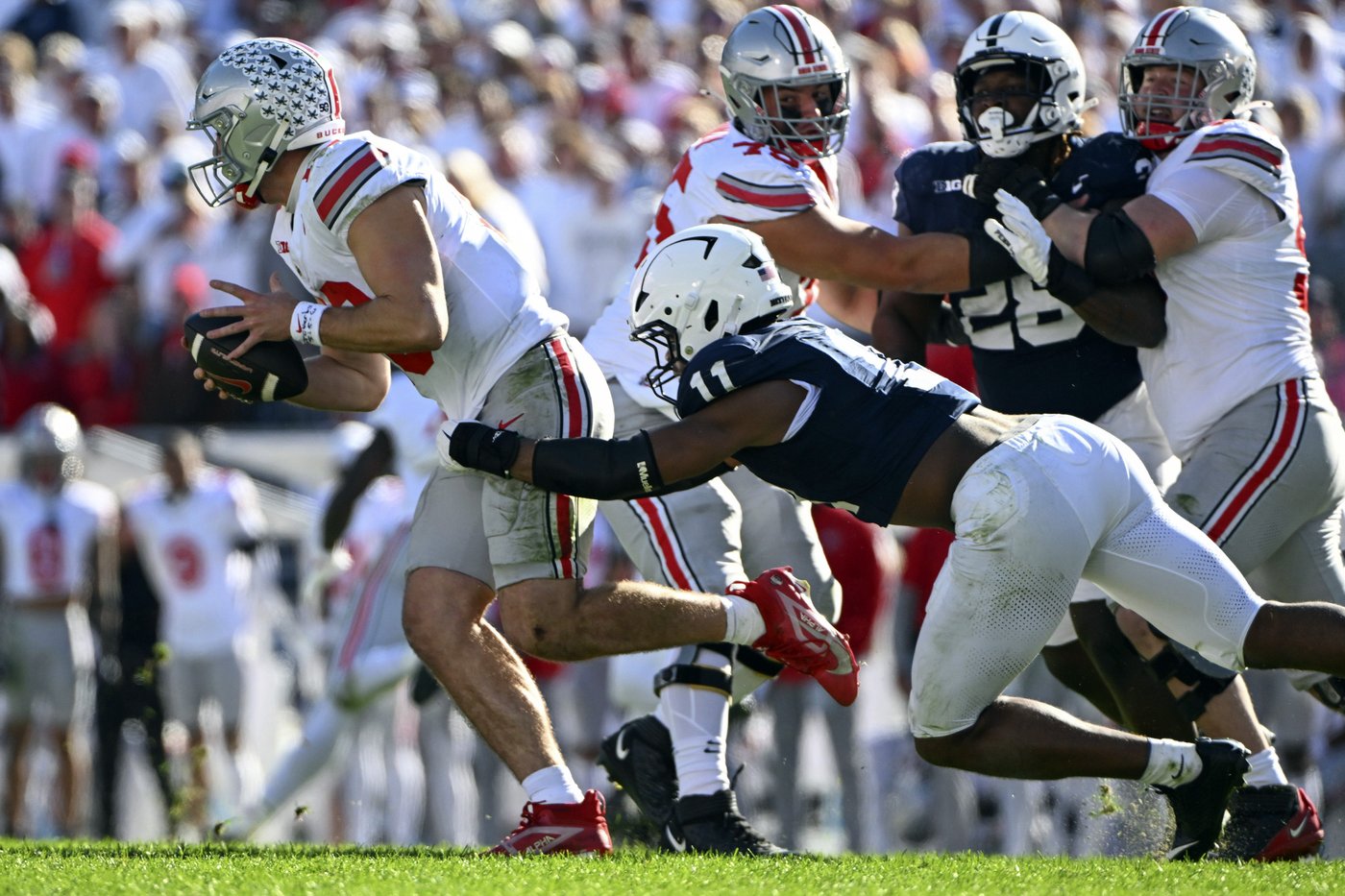 Will Howard throws for 2 touchdowns and No. 4 Ohio State fends off No. 3 Penn State 20-13 | iNFOnews.ca Will Howard throws for 2 touchdowns and No. 4 Ohio State fends off No. 3 Penn State 20-13 | iNFOnews.ca