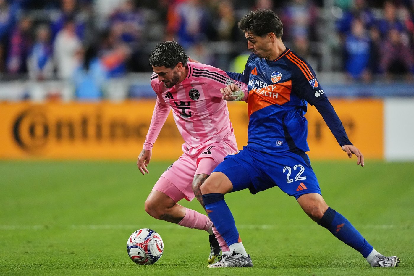 Messi has 2 goals and an assist as Inter Miami rallies for 5-3 victory over Cincinnati | iNFOnews.ca Messi has 2 goals and an assist as Inter Miami rallies for 5-3 victory over Cincinnati | iNFOnews.ca