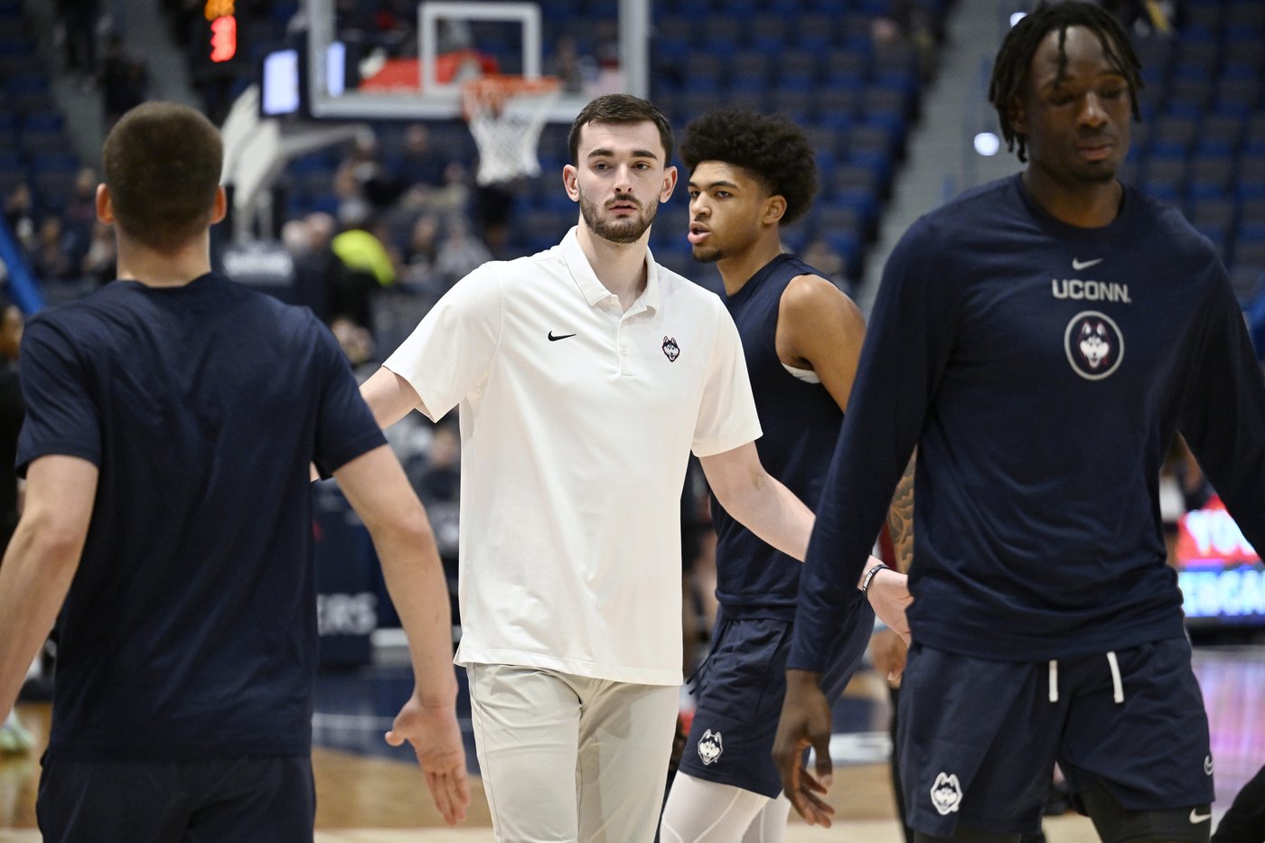 UConn's leading scorer Alex Karaban sidelined for Saturday's game against Maryland Eastern Shore | iNFOnews.ca UConn's leading scorer Alex Karaban sidelined for Saturday's game against Maryland Eastern Shore | iNFOnews.ca