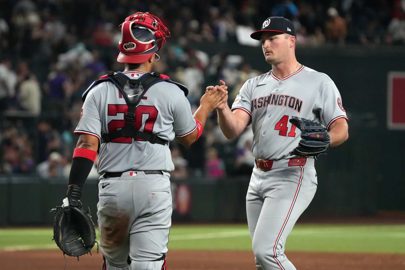 Nationals get homers from Mead and Crews, hold Diamondbacks to 2 hits in 6-1 victory | iNFOnews.ca Nationals get homers from Mead and Crews, hold Diamondbacks to 2 hits in 6-1 victory | iNFOnews.ca