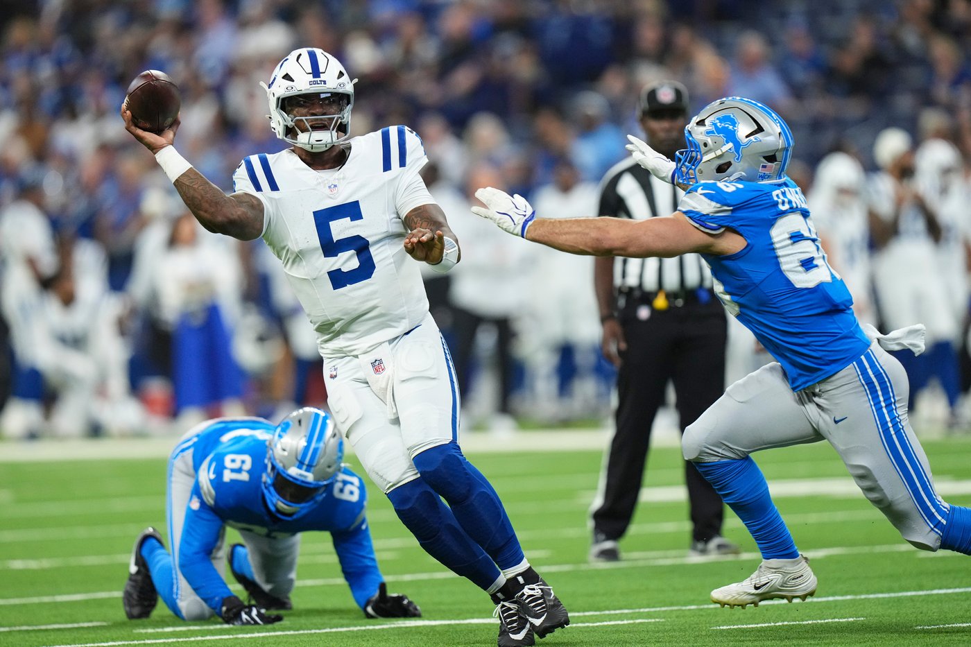 Dobbs makes his case to be Goff's backup by taking Lions on 3 TD drives in 25-16 win over Colts | iNFOnews.ca Dobbs makes his case to be Goff's backup by taking Lions on 3 TD drives in 25-16 win over Colts | iNFOnews.ca