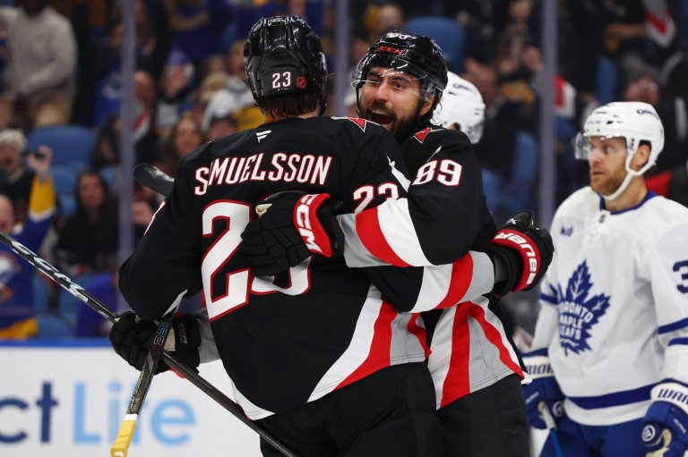 Samuelsson scores twice and Tuch adds short-handed goal in Sabres' 5-3 win over Maple Leafs | iNFOnews.ca Samuelsson scores twice and Tuch adds short-handed goal in Sabres' 5-3 win over Maple Leafs | iNFOnews.ca